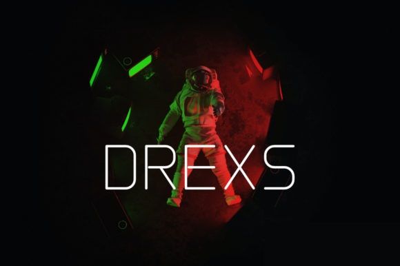 [Creativefabrica] DREXS Font