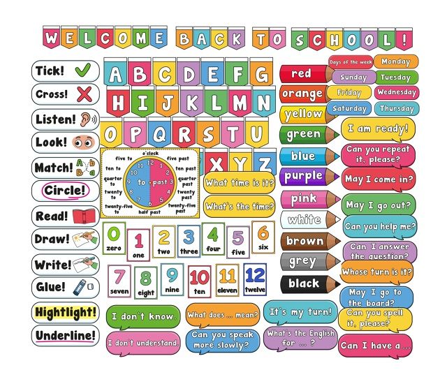 Classroom decorations [My teaching stuff]