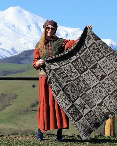 [Вязание] Обучающий курс по пледу [Molly Knits]
