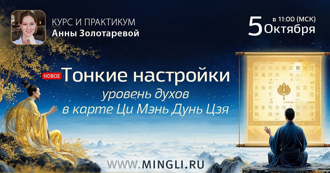 Тонкие настройки уровень духов в раскладах Ци Мэнь Дунь Цзя [Анна Золотарева]