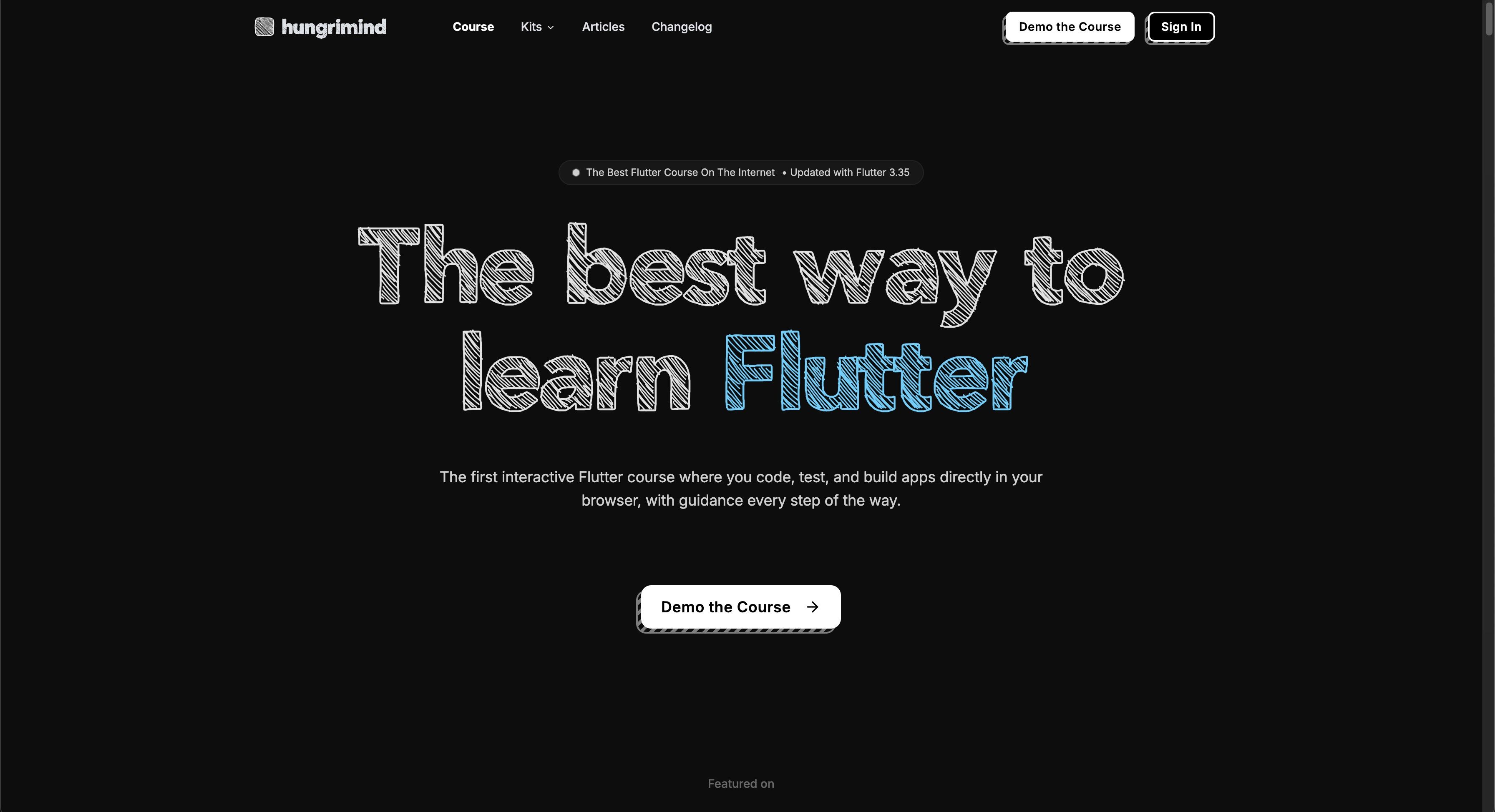 The Best Flutter Course On The Internet [HungriMind] [Tadas Petra, Robert Brunhage]