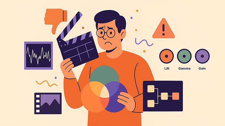 Непростительные ошибки в цветокоррекции видео [liveclasses] [Дмитрий Ларионов]