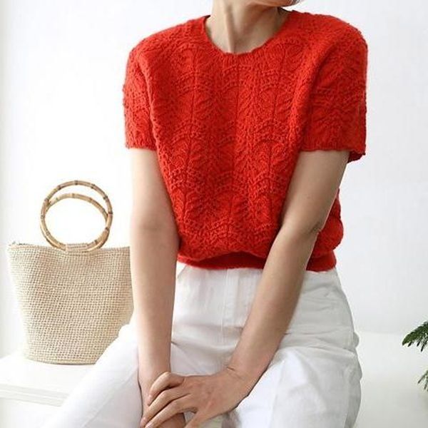 [Вязание] Кашемировый ажурный топ Le Tulip Summer [Вяжи.ру] [miir_knits]