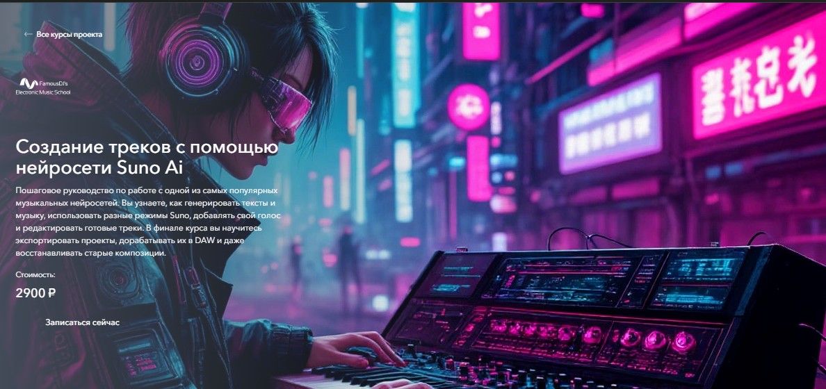 Создание треков с помощью нейросети Suno Ai [FamousDJs] [Александр Владимиров]
