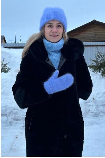 [Вязание] Комбо 3. Варежки Виола. Шапка Виола. Манишка Виола [Innya Knitting]