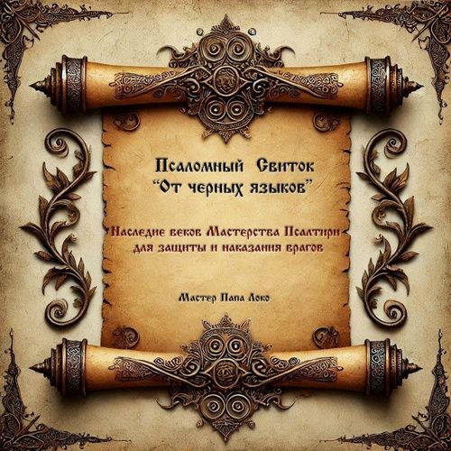 Псаломный Свиток от черных языков [Папа Локо]