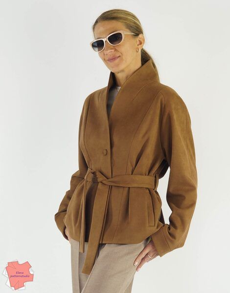 [Выкройки] Куртка Даллас. Размер 42-52. Рост 164 [elenapatternstudio]