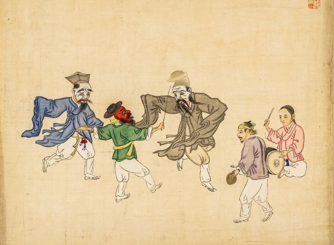 И в шутку, и всерьёз: традиционный театр Кореи [Музей Востока] [Ирина Елисеева]