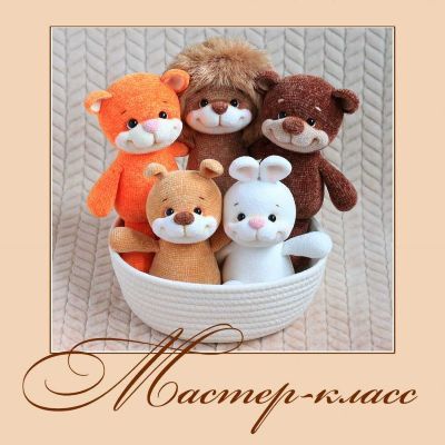 [Вязаные игрушки] Улыбашки 5 в 1 [Анна Садовская]