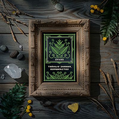 [Вышивка] Орляк. Оберег + Элемент травника [Sventana] [Светлана Бойко]