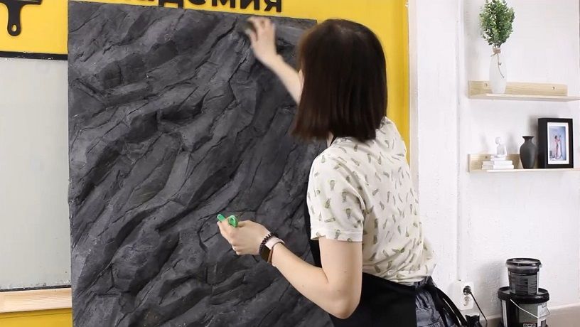 [Декор] Мини-курс Скала + Камень из замши - керлит [Мастерская Евгения Султанова]