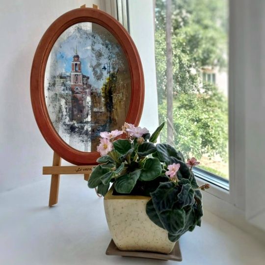 [Декор] Зеркальное панно с сюжетом [Сергей Анисимов, Светлана Станолевич]