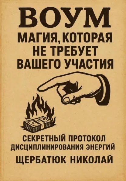 ВОУМ: Магия, Которая Не Требует Вашего Участия. Секретный Протокол Дисциплинирования энергий [Николай Щербатюк]