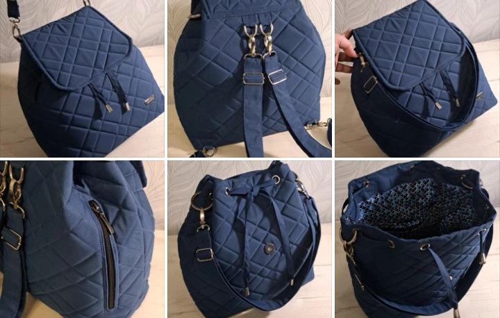 [Сумочный Рай] [Светлана Костина] Сумочка Туесок - трансформер (2025)