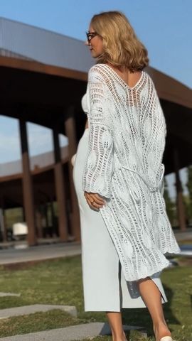 [Вязание] Кимоно Лиана [Юлия Имукина]