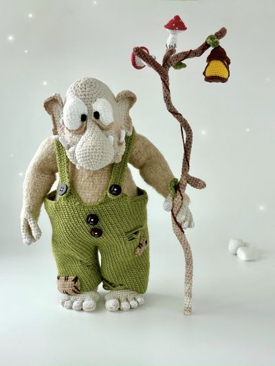 [Вязаные игрушки] Тролль [Светлана Малярик]