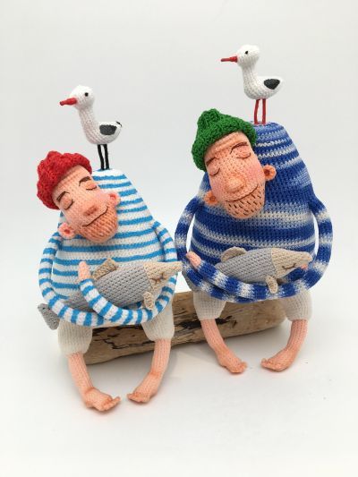 [Вязаные игрушки] Моряк - Романтик [Светлана Романцова]