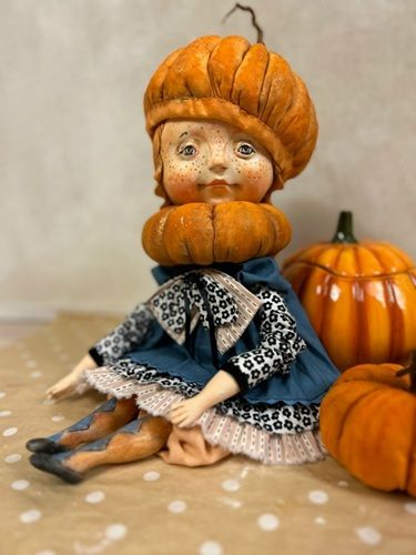 [Куклы] Тыковка. Проект «Тыквенный сок» [Виктория Рубцова]