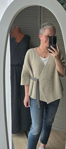 [Машинное вязание] Совместник Кимоно [Татьяна Макаренко]