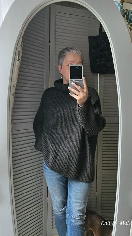 [Машинное вязание] Свитер Минимализм [Татьяна Макаренко]