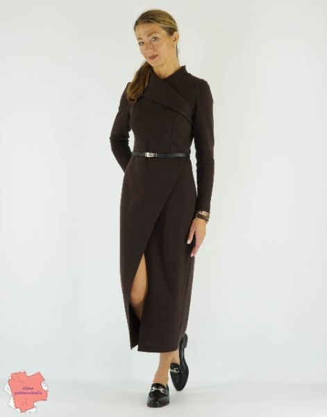 [Выкройки] Платье Энигма. Размер 42-50. Рост 164 [elenapatternstudio]