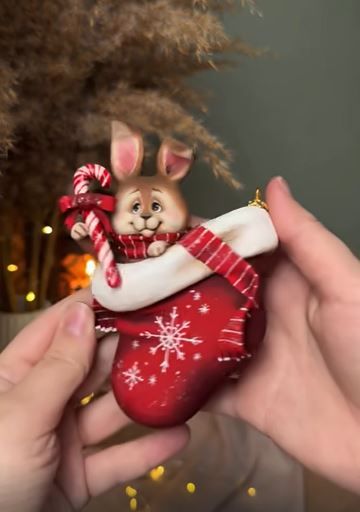 [Ватная игрушка] Зайка [vinni_cotton_toys]