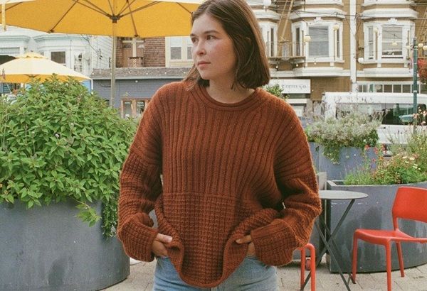 [Вязание] Текстурный свитер с японским плечом Town Square Sweater [Вяжи.ру] [Postcard Knits]