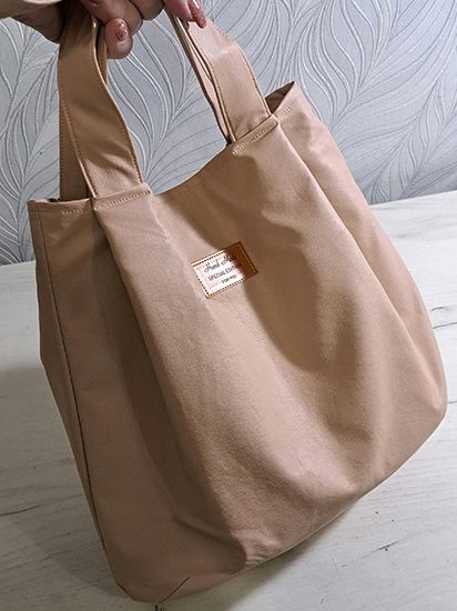 [Сумочный Рай, Светлана Костина] Шоппер со складками (2025)