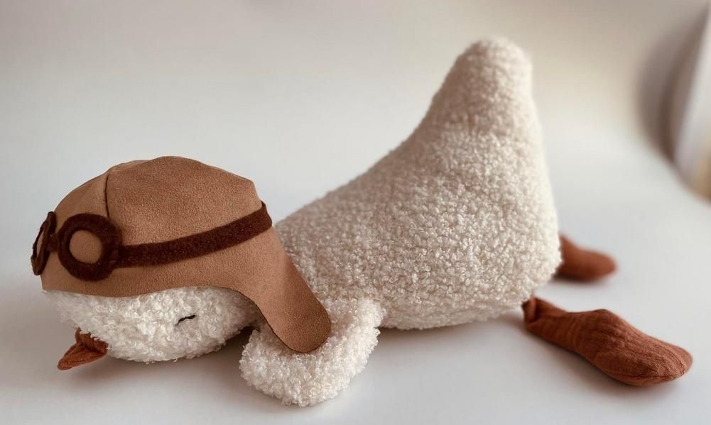 [Gala palle] Выкройка спящего Гусенка с мастер-классом по пошиву (2025)