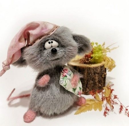 [Вязаные игрушки] Мышонок [Мария Тепулян]