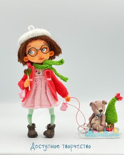 [Вязаные игрушки] Здравствуй, ёлка! Новый год! [Елена Шаповалова]