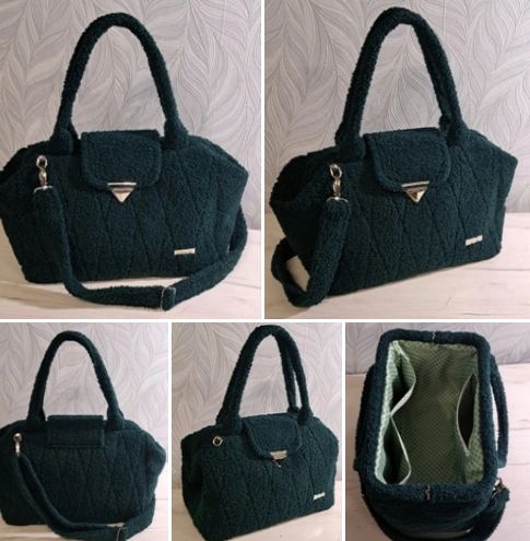 [Шитье] Саквояж на внутреннем фермуаре [Сумочный Рай] [Светлана Костина]