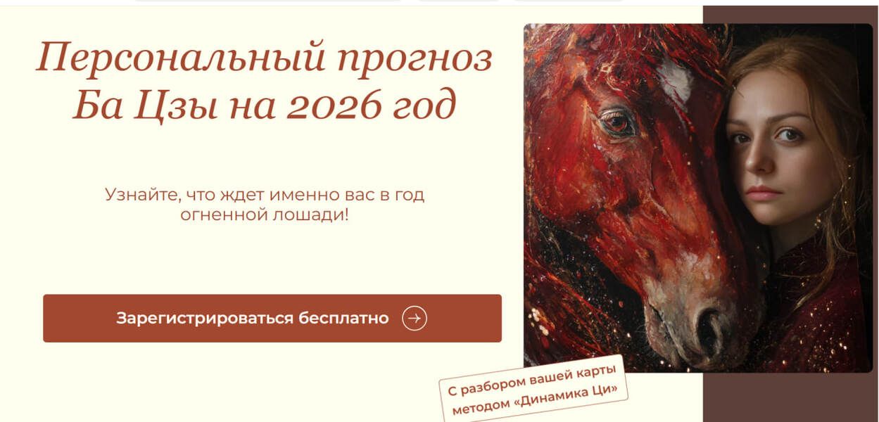 [Мария Гнатовская] Персональный прогноз Ба Цзы на 2026 год, используя метод "Динамика Ци" (2025)