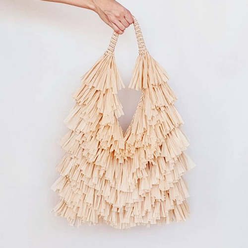 [Вязание] Сумка "Бахрома" [Анна Мухаметова]