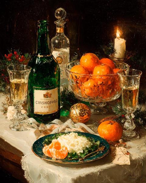 Новогодний натюрморт [Тариф Без обратной связи] [Михаил Мишинский]