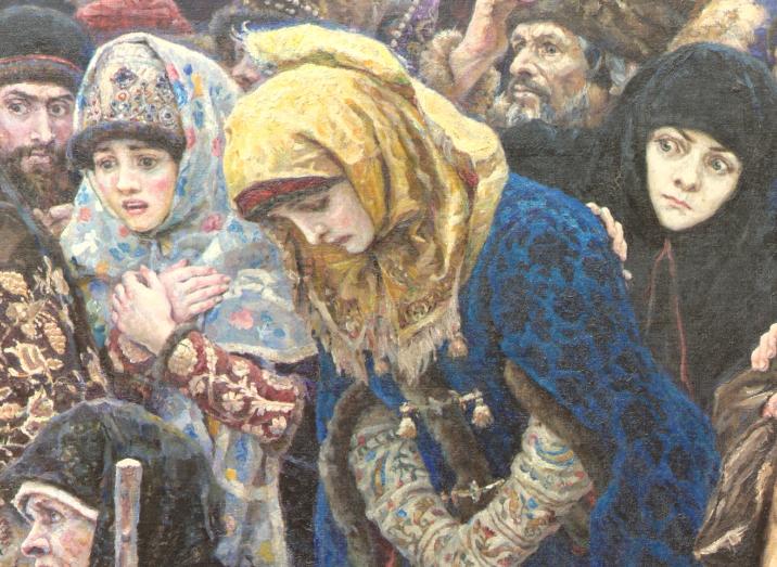 Цвет в живописи Василия Сурикова [Третьяковская галерея] [Марина Абакумова]