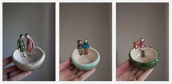 [Керамика] Курс "Люди на блюде" [Надежда Ивкова]