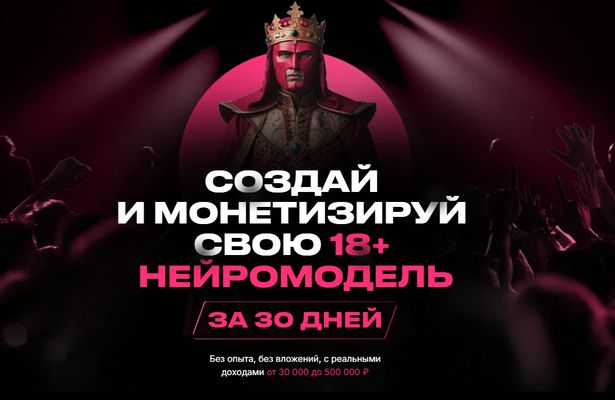 Создай и монетизируй свою 18+ нейромодель за 30 дней [Пакет Продвинутый] [Продюсер нейродевочек]