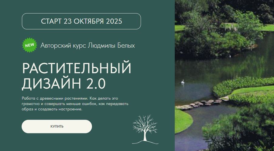 Растительный дизайн 2.0 [Тариф Основной] [Людмила Белых]