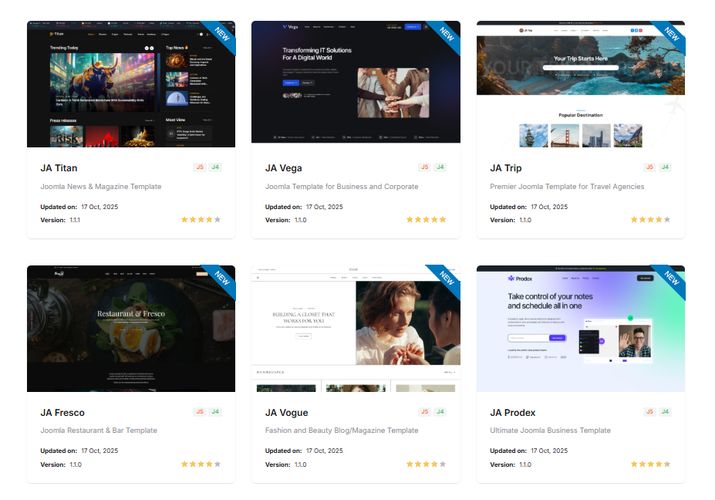 [Joomla] JA Template (Подписка на 1 год) [Joomlart]
