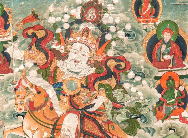 Стражи просветления: пантеон тибетского буддизма в танках из коллекции Рерихов [Музей Востока] [Мария Титова]