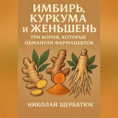 [Аудиокнига] Имбирь, куркума и женьшень. Три корня, которые обманули фармацевтов [Николай Щербатюк]