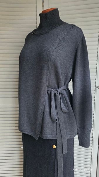 [Машинное вязание] Совместник свитер "ПЕПЕЛ" [Татьяна Макаренко]