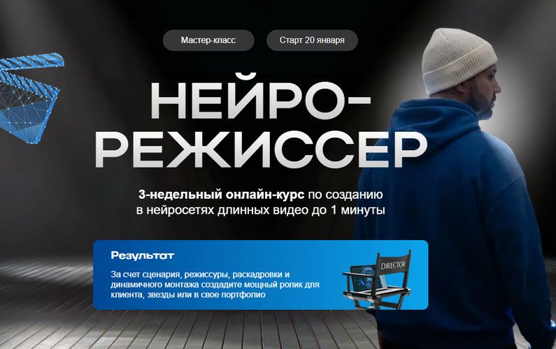 Нейрорежиссер [Тариф Базовый] [Руслан Хасаншин]