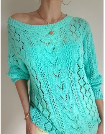 [Вязание] Летний Ажурный Джемпер [Наталья Ковалева]