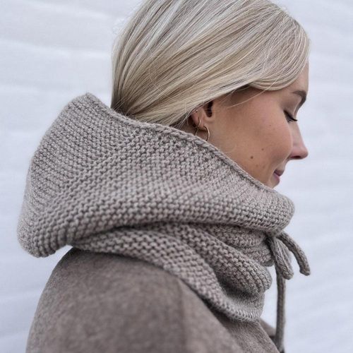 [Вязание] Капор капюшон вязаный спицами My Jose Hood [Вяжи.ру] [NORgardknitters]