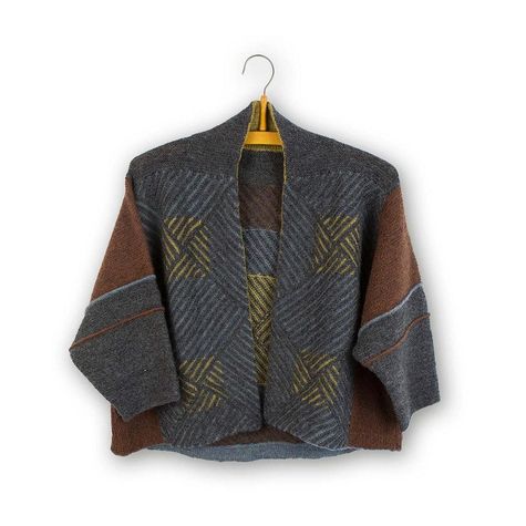 [Вязание] Женский жакет вязаный спицами Shadow jacket [Вяжи.ру] [Марианна Исагер]