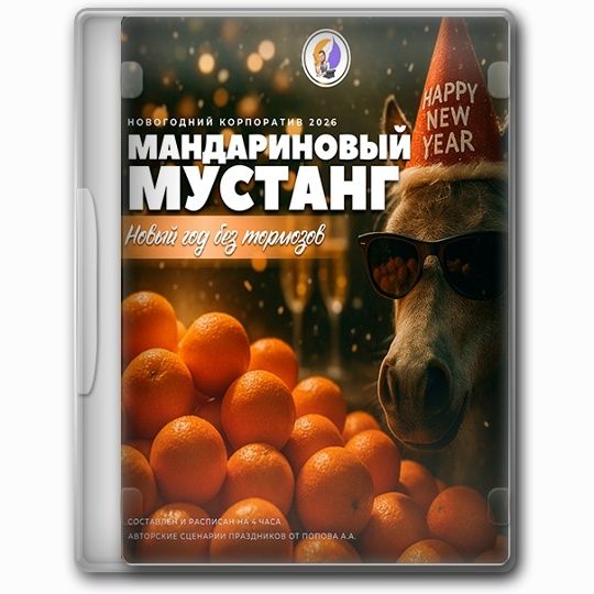 [Анастасия Муцук] Мандариновый Мустанг: Новый год без тормозов. Новогодний корпоратив 2026 (2025)