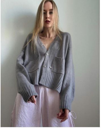 [Вязание] Карди с кармашками [Alena Barteneva]