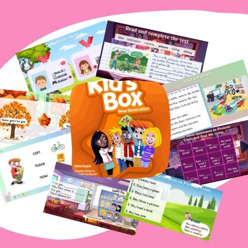 Kids Box 3 на genially [Kids box | готовые уроки на genially] [Анастасия Алексеева]